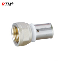 B 4 13 high quality female tube press fitting gas pipe compression fittings